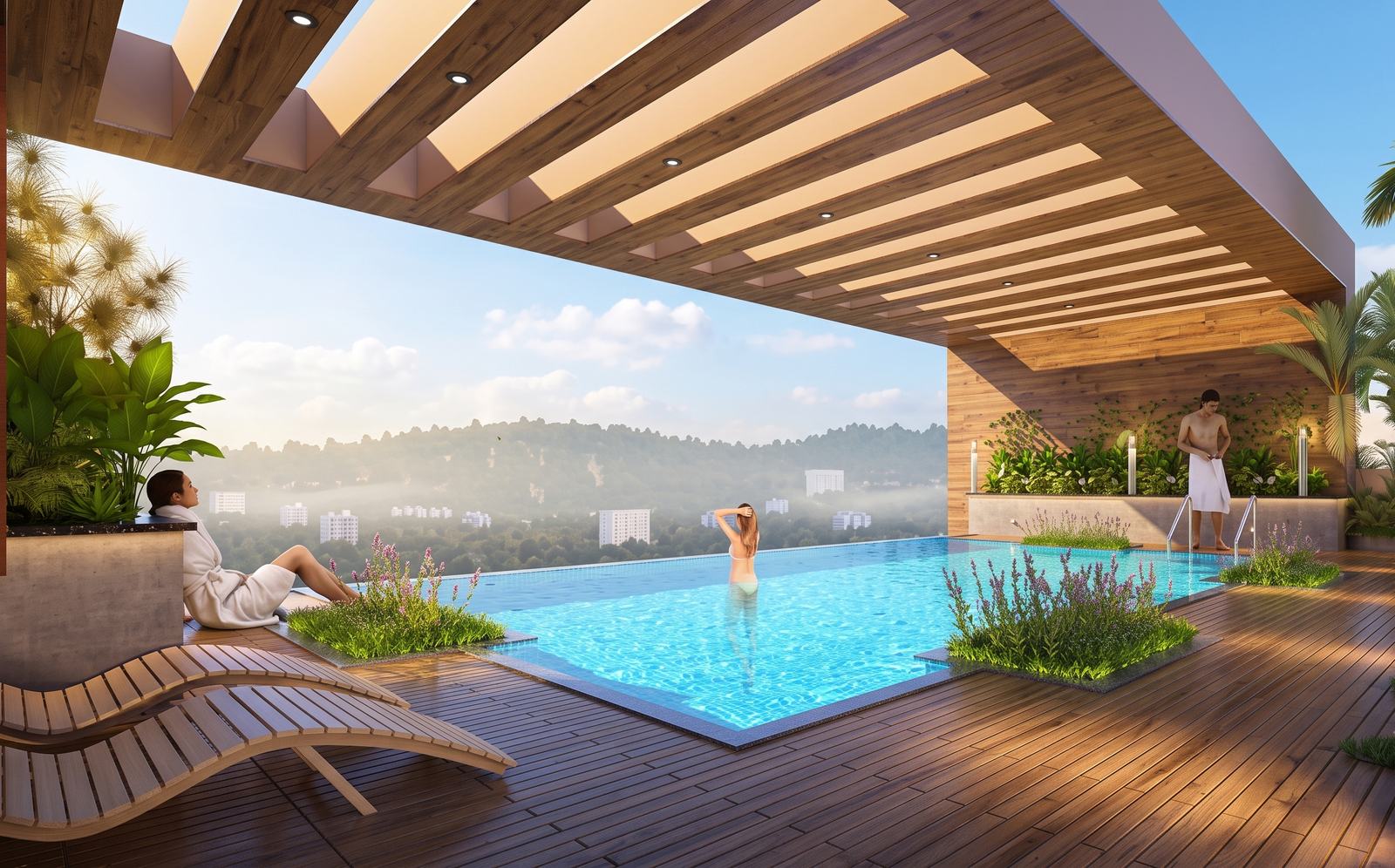 Infinity Rooftop Pool & Lounge