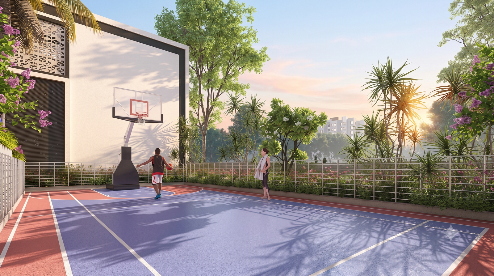 Multi-Purpose Basketball Court
